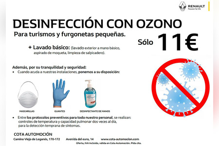 Desinfeccion con Ozono